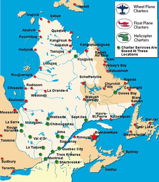 Bonaventure Charter Flights